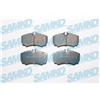 SAMKO Kit pastiglie freno, Freno a disco SAMKO 5SP830