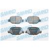 SAMKO Kit pastiglie freno, Freno a disco SAMKO 5SP872