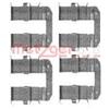 METZGER Kit accessori, Pastiglia freno METZGER 109-1734