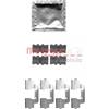 METZGER Kit accessori, Pastiglia freno METZGER 109-1797
