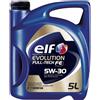 ELF Olio motore ELF EVO FULLTECH FE 5W30 5L