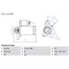 BOSCH Motorino d'avviamento BOSCH 0 986 024 200