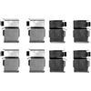 BOSCH Kit accessori, Pastiglia freno BOSCH 1 987 474 605