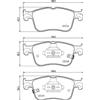 BREMBO Kit pastiglie freno, Freno a disco BREMBO P 24 218
