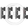 A.B.S. Kit accessori, Pastiglia freno A.B.S. 1017Q