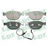 LPR Kit pastiglie freno, Freno a disco LPR 05P1410A