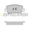 BREMSI Kit pastiglie freno, Freno a disco BREMSI BP3298