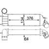 MAHLE ORIGINAL Intercooler, caricatore MAHLE ORIGINAL CI 23 000S