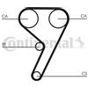 CONTITECH Set pompa acqua e cinghia dentata CONTITECH CT881WP5