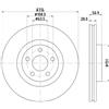 HELLA Discofreno HELLA 8DD 355 133-101