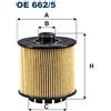 FILTRON Filtro olio FILTRON OE 662/5