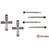 BREMBO Kit accessori, Pastiglia freno BREMBO A 02 315