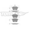 TOMEX Brakes Kit pastiglie freno, Freno a disco TOMEX Brakes TX 13-58
