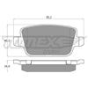 TOMEX Brakes Kit pastiglie freno, Freno a disco TOMEX Brakes TX 14-48