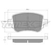TOMEX Brakes Kit pastiglie freno, Freno a disco TOMEX Brakes TX 17-32
