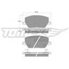 TOMEX Brakes Kit pastiglie freno, Freno a disco TOMEX Brakes TX 18-17