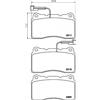 HELLA Kit pastiglie freno, Freno a disco HELLA 8DB 355 018-361