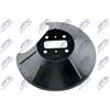 NTY Pannello paraspruzzi, disco freno NTY HTO-FR-006