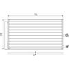 VALEO Condensatore, Climatizzatore VALEO 822645