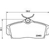 HELLA PAGID Kit pastiglie freno, Freno a disco HELLA PAGID 8DB 355 018-441