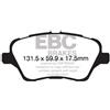 EBC Brakes Kit pastiglie freno, Freno a disco EBC Brakes DP22149