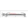 METZGER Flessibile del freno METZGER 4114732