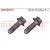 QUICK BRAKE Bullone, Disco freno QUICK BRAKE 11558XK