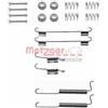 METZGER Kit accessori, Ganasce freno METZGER 105-0795