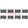 METZGER Kit accessori, Pastiglia freno METZGER 109-1162