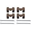 FEBI BILSTEIN Kit accessori, Pastiglia freno FEBI BILSTEIN 181474
