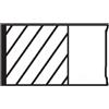 MAHLE ORIGINAL Kit fasce elastiche MAHLE ORIGINAL 081 RS 00121 0N0
