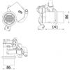 MAHLE ORIGINAL Radiatore, Ricircolo gas scarico MAHLE ORIGINAL CE 14 000P