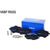 SKF Kit pastiglie freno, Freno a disco SKF VKBP 90101