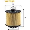 WIX FILTERS Filtro olio WIX FILTERS WL7558