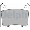 DELPHI Kit pastiglie freno, Freno a disco DELPHI LP133