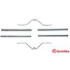 BREMBO Kit accessori, Pastiglia freno BREMBO A 02 264
