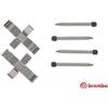 BREMBO Kit accessori, Pastiglia freno BREMBO A 02 269