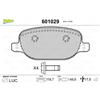VALEO Kit pastiglie freno, Freno a disco VALEO 601029