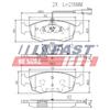 FAST Kit pastiglie freno, Freno a disco FAST FT29083