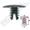 ROMIX Clip di fissaggio ROMIX 10307 ALFA ROMEO, FIAT, LANCIA