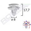 ROMIX Clip di fissaggio ROMIX 11009 ALFA ROMEO, FIAT, LANCIA, RENAULT