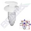 ROMIX Clip di fissaggio ROMIX 11150 ALFA ROMEO, FIAT, LANCIA