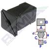 ROMIX Clip di fissaggio ROMIX 15280 ALFA ROMEO, FIAT, LANCIA