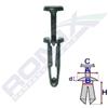 ROMIX Clip di fissaggio ROMIX 20243 ALFA ROMEO, FIAT, LANCIA
