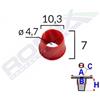 ROMIX Clip di fissaggio ROMIX A11751 MERCEDES BENZ