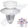 ROMIX Clip di fissaggio ROMIX A14181 FORD