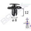 ROMIX Clip di fissaggio ROMIX B19239 HONDA, MITSUBISHI