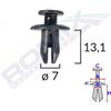 ROMIX Clip di fissaggio ROMIX B22044 MAZDA, SUZUKI
