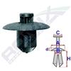 ROMIX Clip di fissaggio ROMIX B22097 LEXUS, TOYOTA