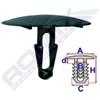 ROMIX Clip di fissaggio ROMIX B22119 TOYOTA